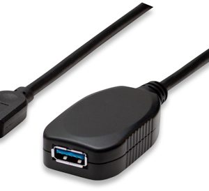 150712 Cable de Extensión Activa USB A Macho / A Hembra, 5 m, Súper Velocidad
