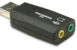 150859 Adaptador de Audio 3-D USB de Alta Velocidad; Mejoran el acceso y la calidad del audio.