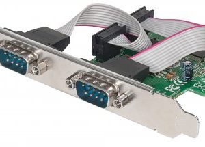 152082 Tarjeta Serial PCI Express de dos puertos DB9, para instalación en buses PCI Express x1, x4, x8 y x16