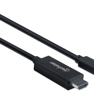 153232 Cable Mini Display Port Macho a HDMI Macho,1080p, longitud 1.8 m, color negro