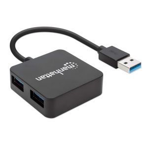 162296 Hub USB 3.0 de SuperVelocidad, hasta 5 Gbps, capacidad de carga hasta 0.9 A