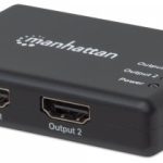 207669 Splitter HDMI de 2 puertos; Resolución 4K@30Hz, Video full 3D y Color Profundo.