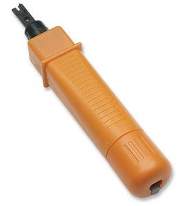 211055 Pinza para ponchar terminal Jack, con control de presion y almacenamiento para punta de respaldo.