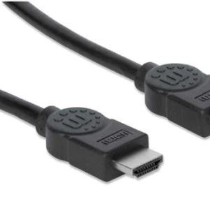 308434 HDMI Macho a HDMI Macho, Blindado, Negro, 15m 4K@30Hz, 3D