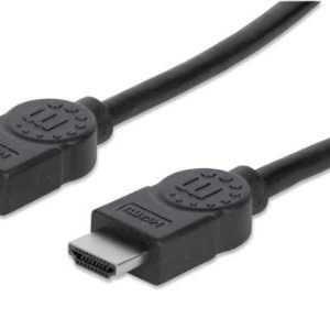 308816 Cable HDMI Macho-Macho de 1m; ARC,3D,4K 30Hz Blindado color Negro