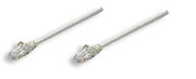 318976 Cable de red, Cat5e, UTP, RJ45 Macho / RJ45 Macho, 2.0 m, Color Gris; Contactos con baño de oro para una mejor conexión.
