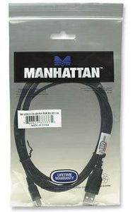 333375 Cable USB 2.0 A macho/ Mini-B macho, 480 Mbps, 1.8 m, Negro