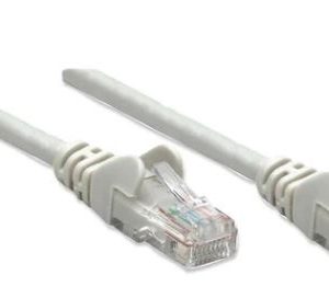 340373 Cable de red Cat6, UTP RJ45 Macho / RJ45 Macho, 3 ft. (1.0 m), Gris