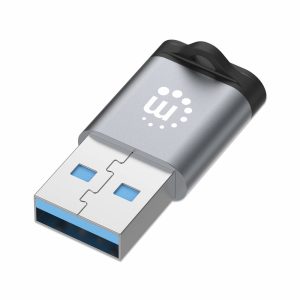 356305 Adaptador de USB-A a USB-C V3.2, Conecta fácilmente un dispositivo USB-C a un puerto USB-A.