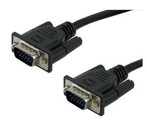 371315 Cable SVGA HD15 macho a HD15 macho, de 1.8m Color Negro,