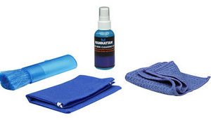 421010 Mini Equipo de Limpieza para LCD, Libre de alcohol, Inlcuye solución de limpieza, brocha y paño de microfibra.