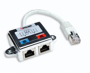 504195 Distribuidor Modular 1x2 RJ45