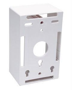 517874 Caja para pared de 4.7cm de profundidad color Blanco, La caja incluye tornillos de montaje.