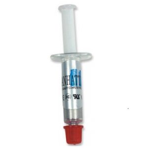 701662 Pasta Térmica para CPU 1.5G, Dispensador de jeringa con tapa, para una precisa y fácil aplicación.