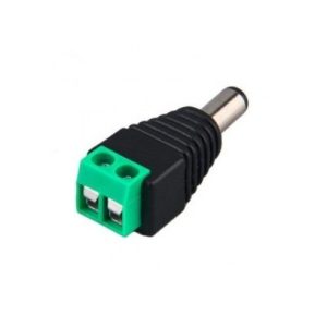 ADAPTADOR TIPO JACK BROBOTIX 170144, Plug Vcd, Macho, Negro, Cobre