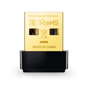 ADAPTADOR USB INALÁMBRICO AC600 TP-LINK ARCHER T2U NANO CON DOBLE BANDA DE ALTA VELOCIDAD