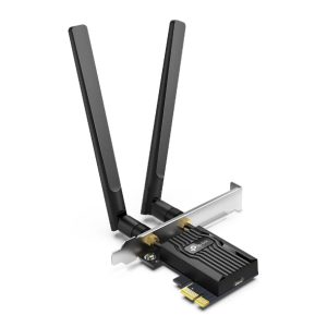 ADAPTADOR WIFI6 PCIE BLUETOOTH 5.2 ARCHER TX55E AX3000 CON TECNOLOGÍA 1024-QAM Y GRAN ALCANCE