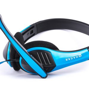 Audífonos Naceb Technology , Negro, 3,5 mm