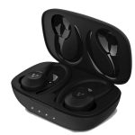 Audífonos. Vorago ESB-500-PLUS. TWS Bluetooth 5.0 IPX5. manos libres, earhooks / gancho desmontables 18 Hrs Super Bass 740mAh control táctil