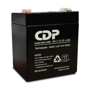 Batería CDP B-12/4.5, Negro, 12 V
