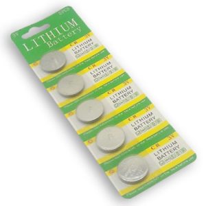 Batería CMOS CR2032, Pack de 5 pzs, Litio, 3 V. Larga duración, 350323 BROBOTIX