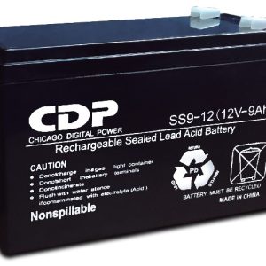Batería modelo CDP, Negro, 12 V