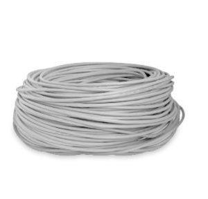 Bobina UTP, Cat6, 305 m, Interior, Gris, 100% Cobre, BROBOTIX 065144