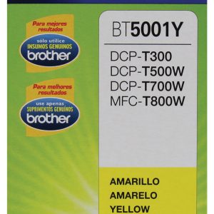 Botella de Tinta Brother BT5001Y, Amarillo