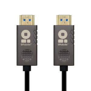 CABLE HDMI V2.0, FIBRA ÓPTICA ACTIVA, SOPORTA 4K X 8K, 30.0 METROS 6001691 BROBOTIX