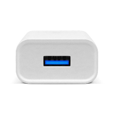 COMBO CARGA RÁPIDA: CARGADOR USB V3.0 + CABLE LIGHTNING. BLANCO (6001349), Brobotix