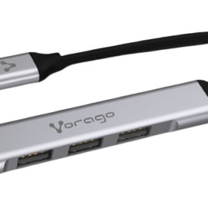 CONCENTRADOR HUB VORAGO HU-200 4 PTOS USB SLIM TIPO C