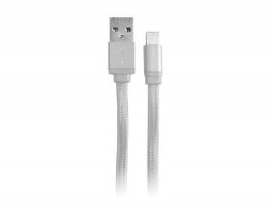 Cable Lightning VORAGO CAB-119, Color blanco, 1 m, Cable Lightning