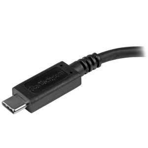 Cable USB StarTech.com , 0,15 m, USB C, USB A, Macho/hembra, Negro