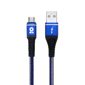 Cable USB V2.0 Tipo Micro B, 1.0 M, Denim, Azul (6000717), Brobotix