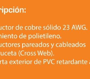 Cable UTP CONDUMEX 66446815, 305 m, Azul, UTP Cat6 Interior, 100% Cobre