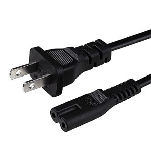 Cable de corriente BROBOTIX, 1,8 m, Negro, 125