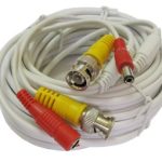 Cable siames Marca Provision (PR-CA20), incluye conectores de video y energía para DVR/CAMARA (BNC), 20 mts de largo