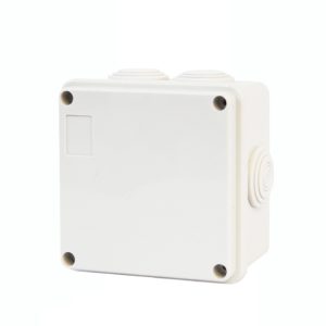 Caja Plástica 100X100X50 Sello de Goma IP55 ENSON ENS-PCB1010, Beige