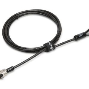 Candado de Combinación Kensington K68008WW para Laptops N17, 1.8 Metros, Negro con Plata