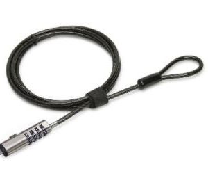 Candado de Combinación, NANO (NANOSAVER ), P/Portátiles, Acero, Negro, BROBOTIX 6000298