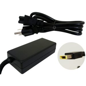 Cargador / Adaptador para Laptop AC-Lenovo-Cuadrada GENERICO de 90W 20V/4.5A PUNTA CUADRADA AMARILLA