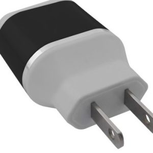 Cargador BROBOTIX 2 Puertos USB 161264N, Negro, USB