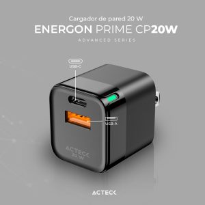 Cargador de pared 20w Energon Prime CP20W Advanced Series