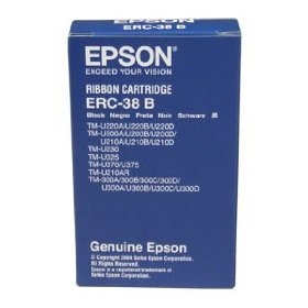 Cinta EPSON ERC-38B, Negro