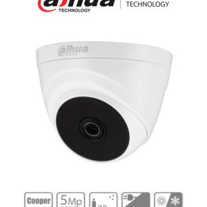 Cámara HDCVI Domo Dahua Technology DH-HAC-T1A51N-0280B-S2, 5 MP, 2.8 mm