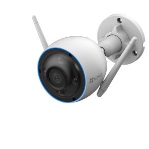 Cámara bala IP 3 MP EZVIZ H3 2K / Wi-Fi / Audio de dos vías / IP67 / Visión a color 24/7 / MicroSD hasta 512 GBGB