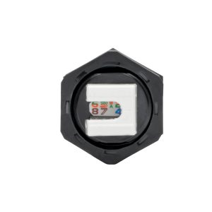 Conector Keystone TRIPP-LITE N206-KJ01-IND, Cat6 / Cat5e, Negro