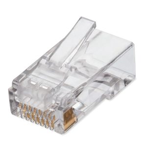 Conector Red RJ45 Qian NW6100, RJ45, Transparente, 10 Gbit/s