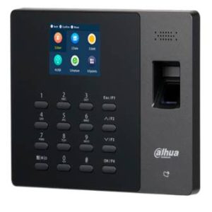DAHUA ASA1222GL-D-Control de Asistencia Stand Alone con Batería Incluida/1000 Usuarios,Passwords y Tarjetas ID/2000 Huellas/100,000 Regs de Asistencia