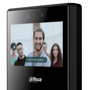 DAHUA ASA3223A-W -Control de Asistencia con Reconocimiento Facial/Pantalla Touch de 4.3 Pulgadas/WiFi/2000 Rostros y Contraseñas/300,000 Registros